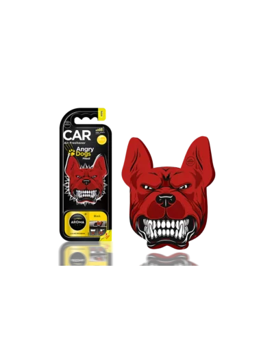 ANGRY DOGS Black AROMA CAR - Zapach do samochodu