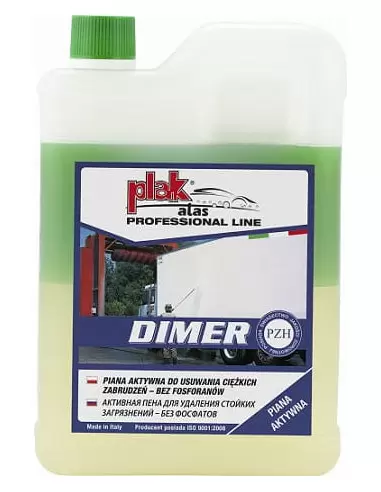 DIMER Koncentrat - Preparat o silnych właściwościach myjących PLAK 2kg