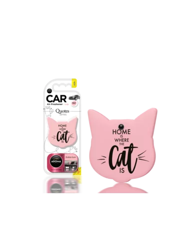 CAT QUOTES Bubble Gum AROMA CAR - Zapach do samochodu