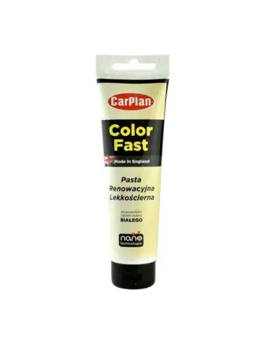 CarPlan T-CUT Color Fast - Nano pasta koloryzująca do usuwania rys Biała 150g
