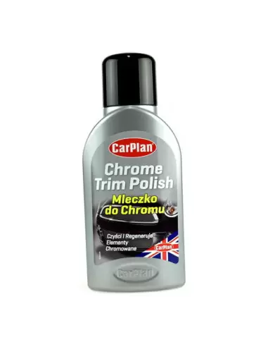 CarPlan Chrome Trim Polish mleczko do czyszczenia i polerowania chromu 375ml