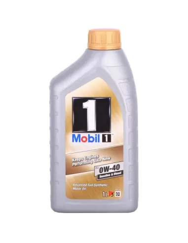 MOBIL 1 SAE 0W-40 SYNTHETIC NEW LIFE  1L
