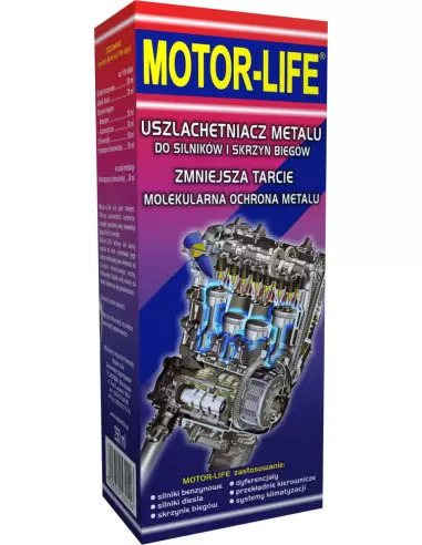 MOTOR-LIFE, cud techniki, 250ml. Najwyższe oceny magazynów motoryzacyjnych w Europie.