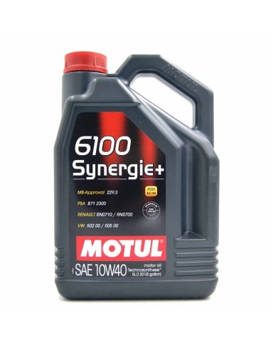 Olej MOTUL 6100 Synergie+ 10W40 5 L